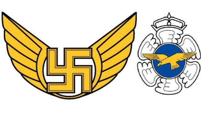 芬兰空军卐字标识,芬兰空军十字勋章