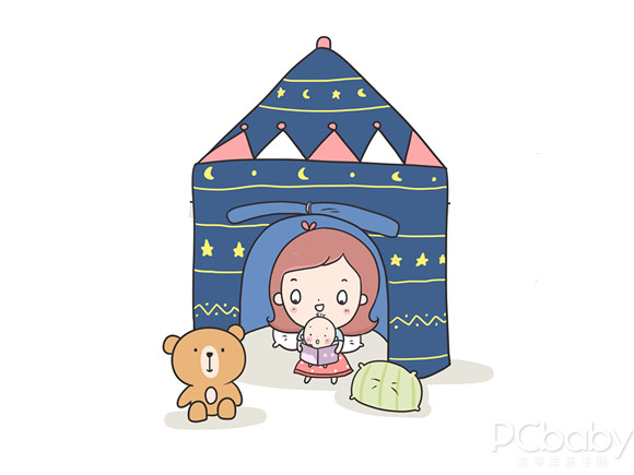 儿童房帐篷布置男童,儿童房帐篷布置