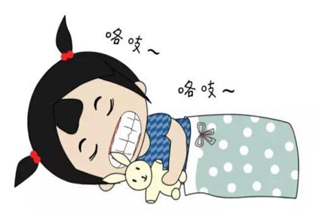 孩子夜间磨牙是怎么回事,孩子夜里磨牙吱吱响是怎么了