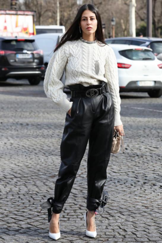 今年流行奶油风穿搭,秋冬奶油色穿搭