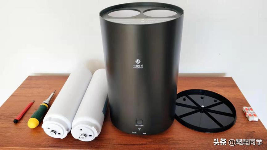 中国移动推出自有品牌净水器,大通量反渗透智能APP,全流程体验