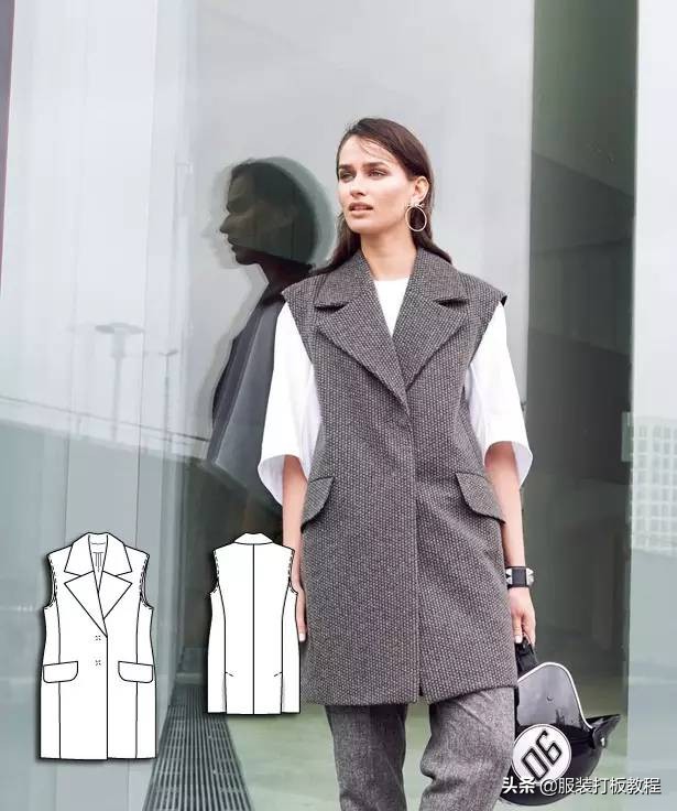 时装设计图手绘教程,服装制版图案大全