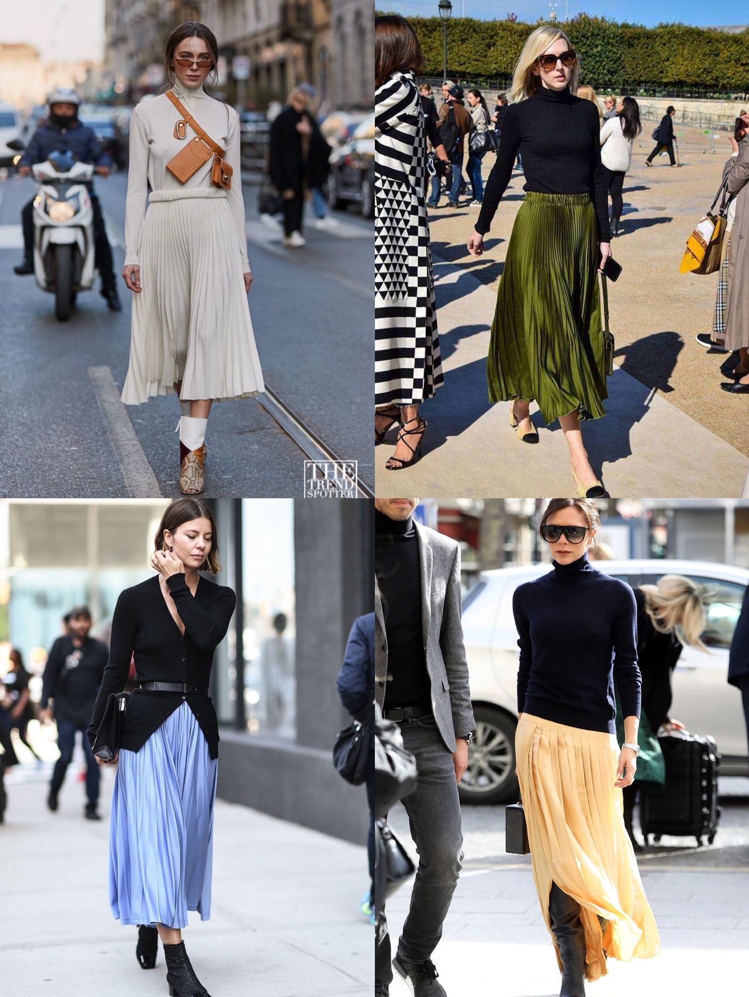 今年夏天半裙怎么穿又时髦又显瘦,夏季新款百搭半裙