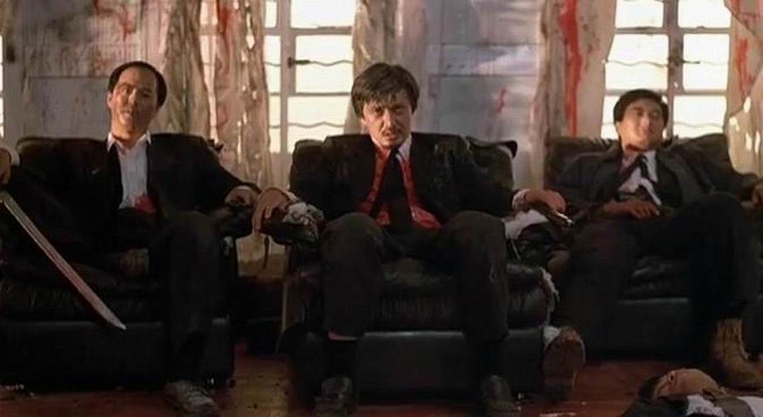 英雄本色2石天的女儿死的片段,石天达英雄本色