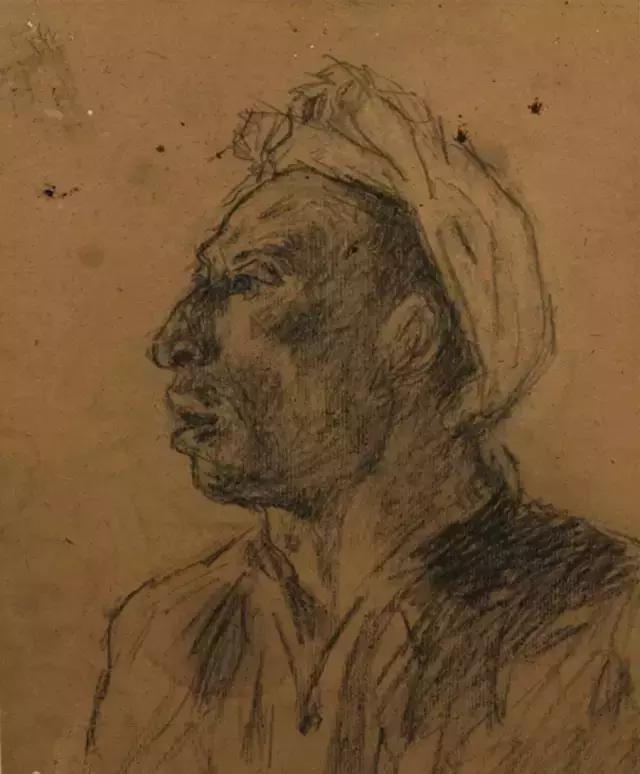 全国素描比赛第一名,九大美院素描欣赏