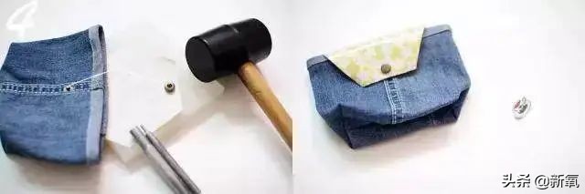 0元改造废旧牛仔裤,旧牛仔裤改造多功能收纳篮的教程