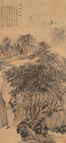 郑午昌花鸟,丝鬓散人郑午昌百幅绘画作品赏析