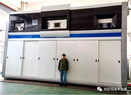 2缸3工位4激光重50吨，永年激光YLM1000型金属3D打印机首度曝光