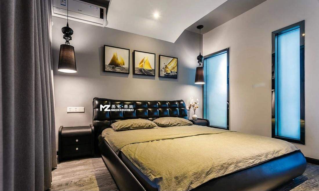 最新欧美卧室房间设计效果图,意式轻奢风卧室设计