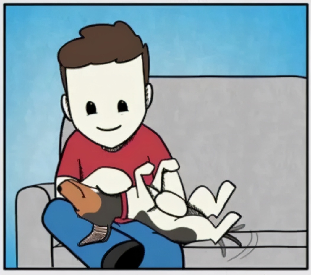 铲屎官和狗子的漫画,铲屎官和狗子们漫画