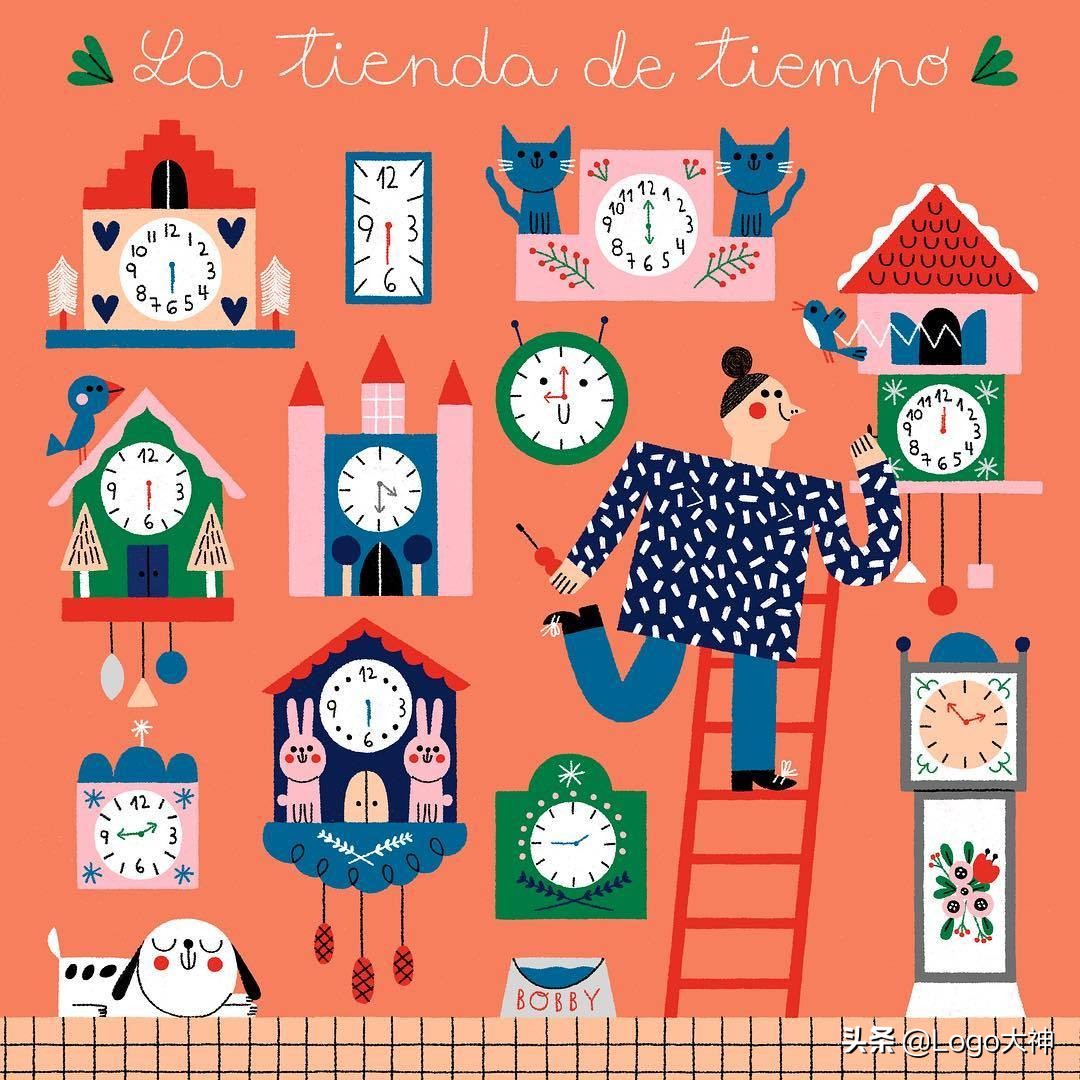 一组充满想象力的插画设计,西班牙著名插画师插画作品