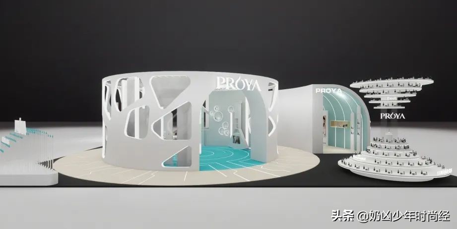 珀莱雅美博会,珀莱雅美博会展位