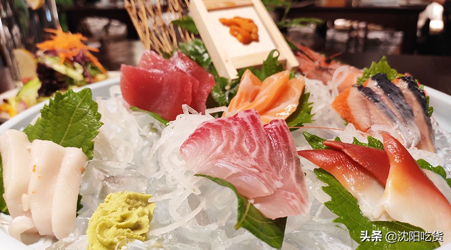 日本海鲜刺身怎么吃,各种各样的大海鲜刺身