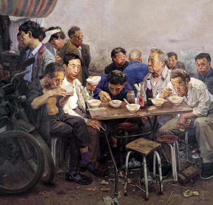 名家大师画白菜,画家笔下的工笔画白菜