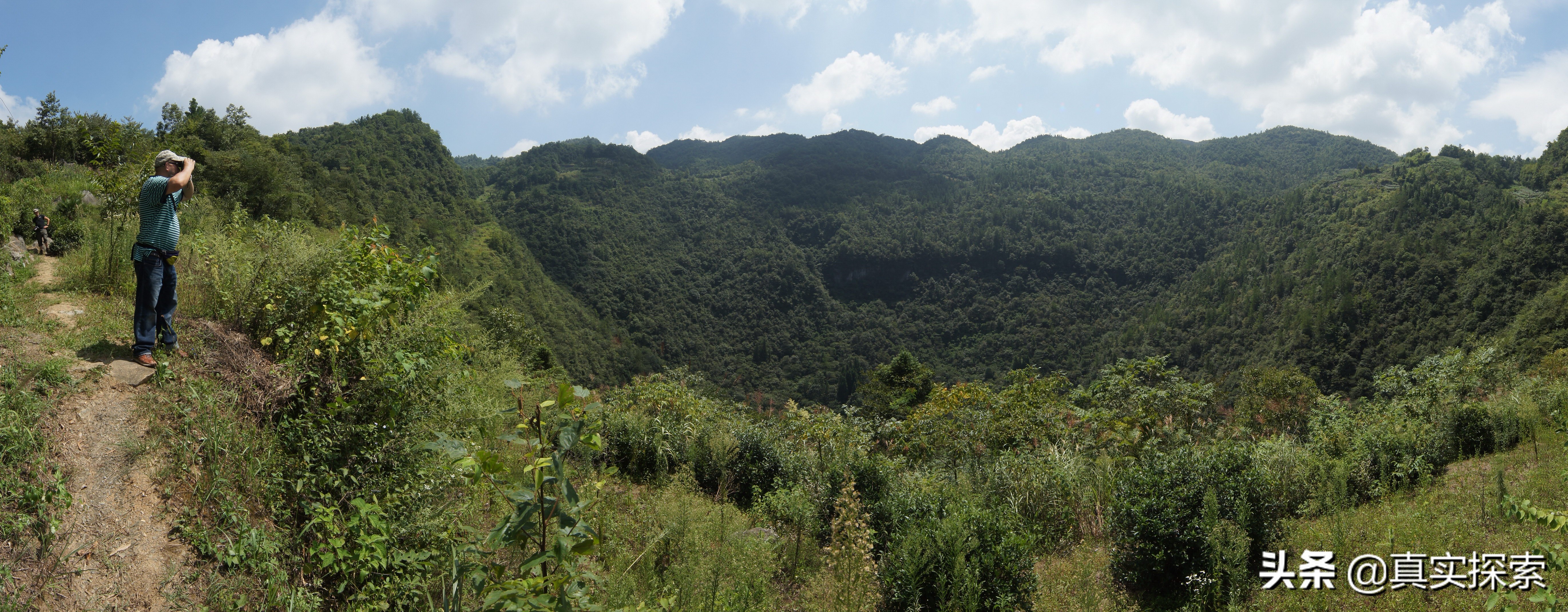 南漳老龙洞天坑视频,南漳县茅坪村老龙洞