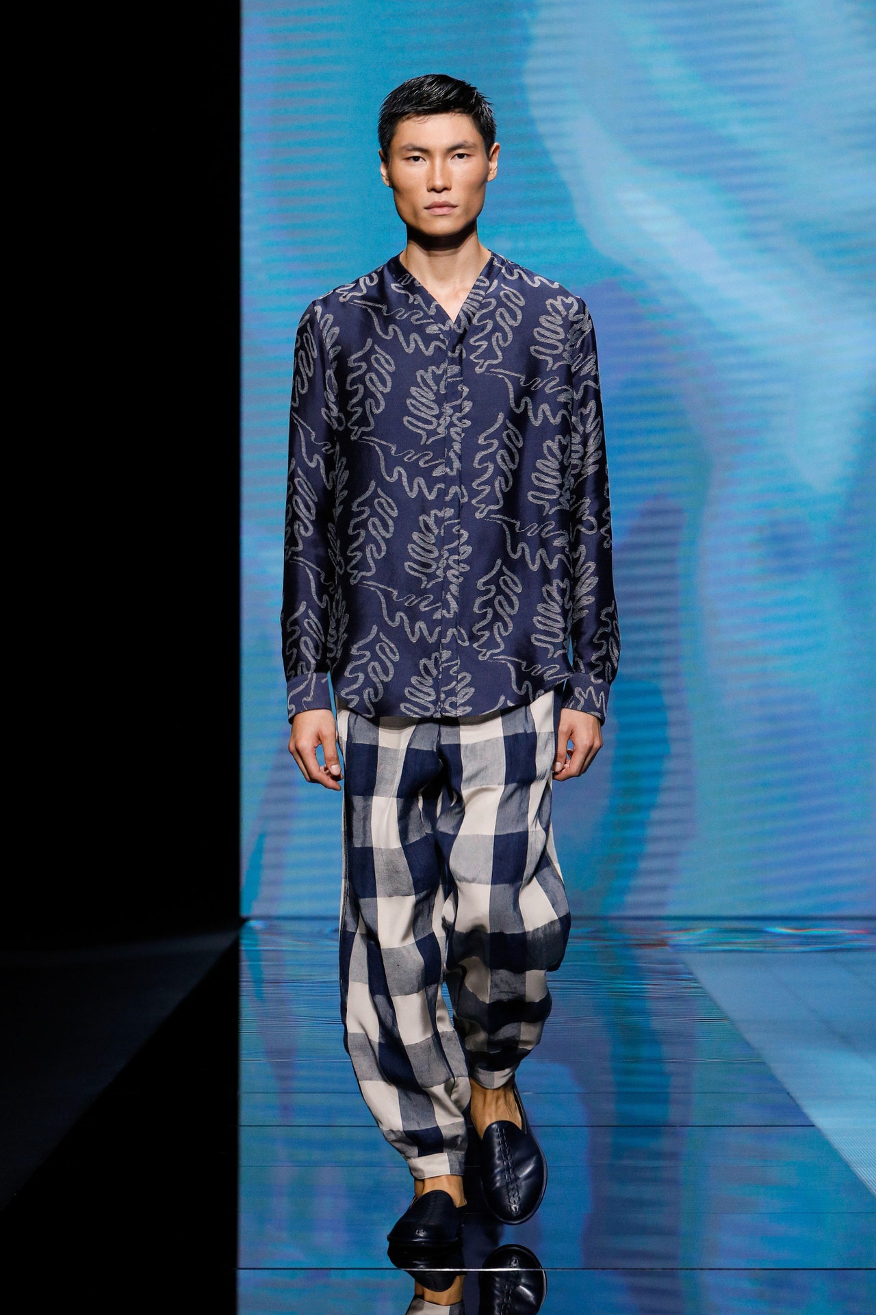 米兰时装周-乔治·阿玛尼2021春夏男女成衣系列