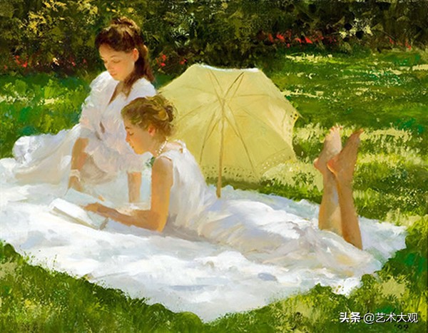 法国画家约瑟夫卡罗油画作品欣赏,艺术家josefkote油画作品欣赏