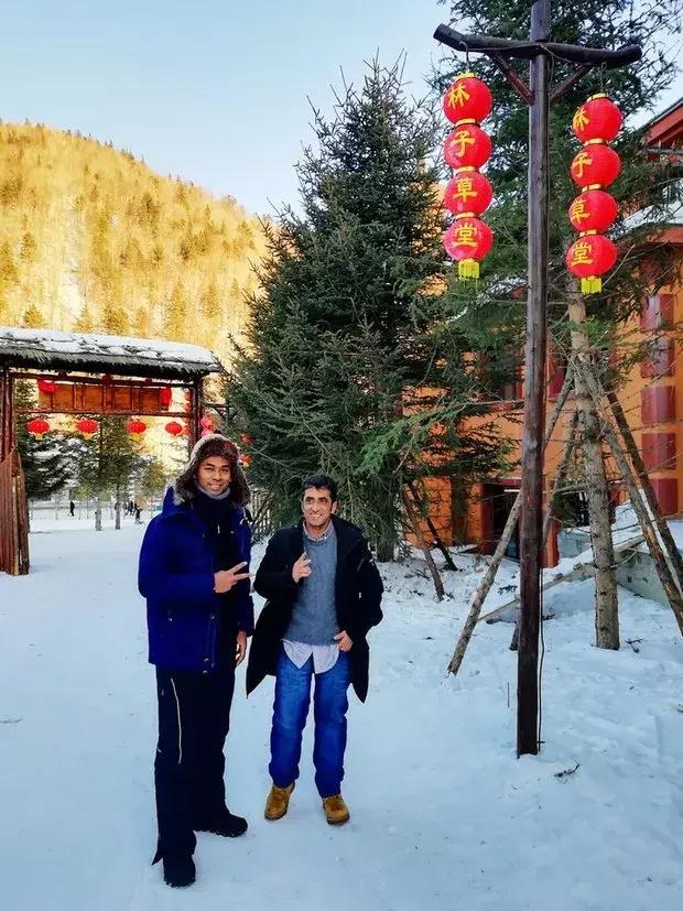 老外在雪乡的快乐感觉——中国雪乡，世界共享！