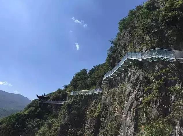 昆明玻璃栈道有哪些,昆明景点之玻璃栈道