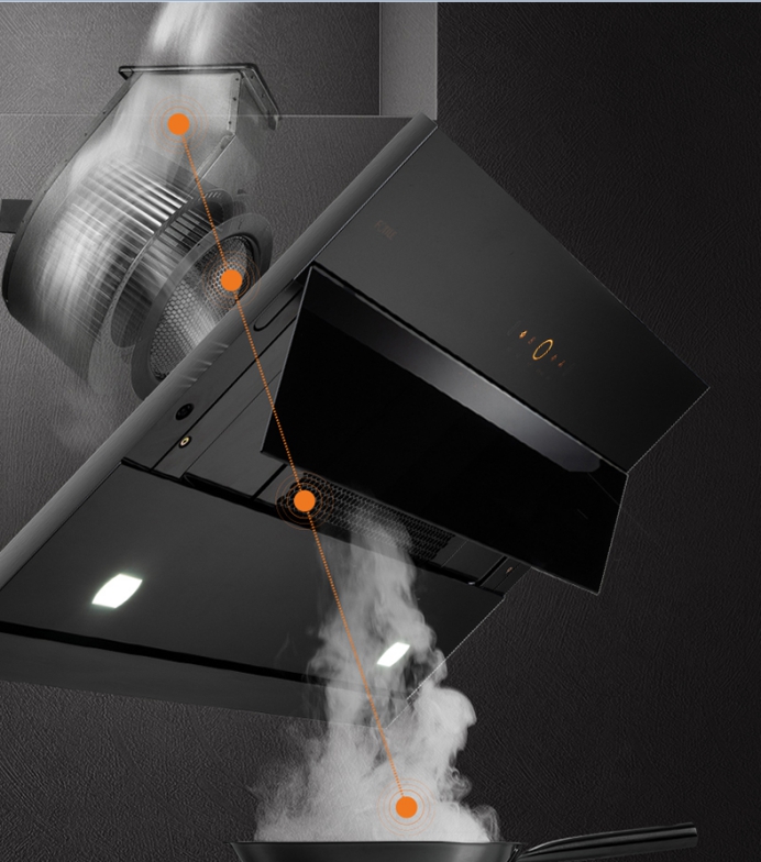 侧顶吸油烟机哪种适合开放式厨房,开放式厨房选什么抽油烟机好