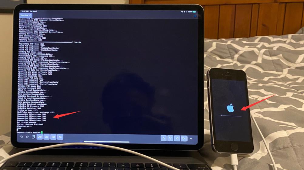 iphone刷机和越狱,ipad给iphone刷机