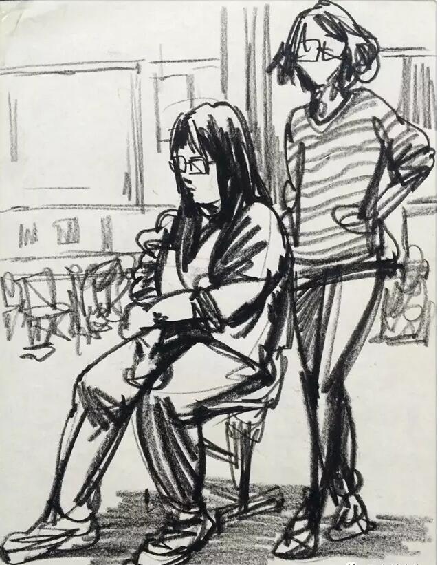 速写默写技巧思路,慢写和快写速写