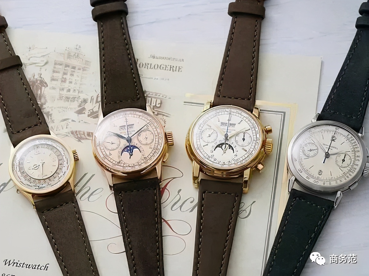 百达翡丽顶级古董黄金表,百达翡丽宝珀villeret系列