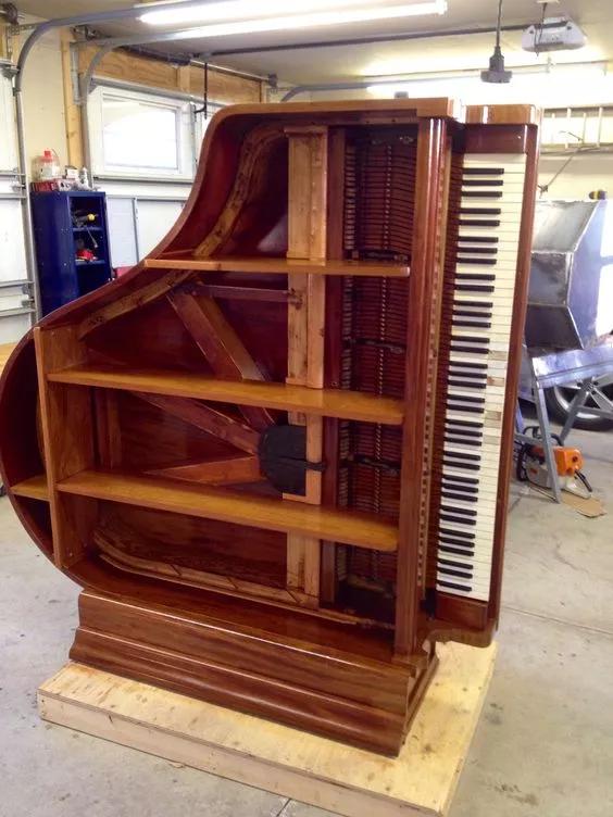 自制墙体书架简单又好用,家用书架设计简易