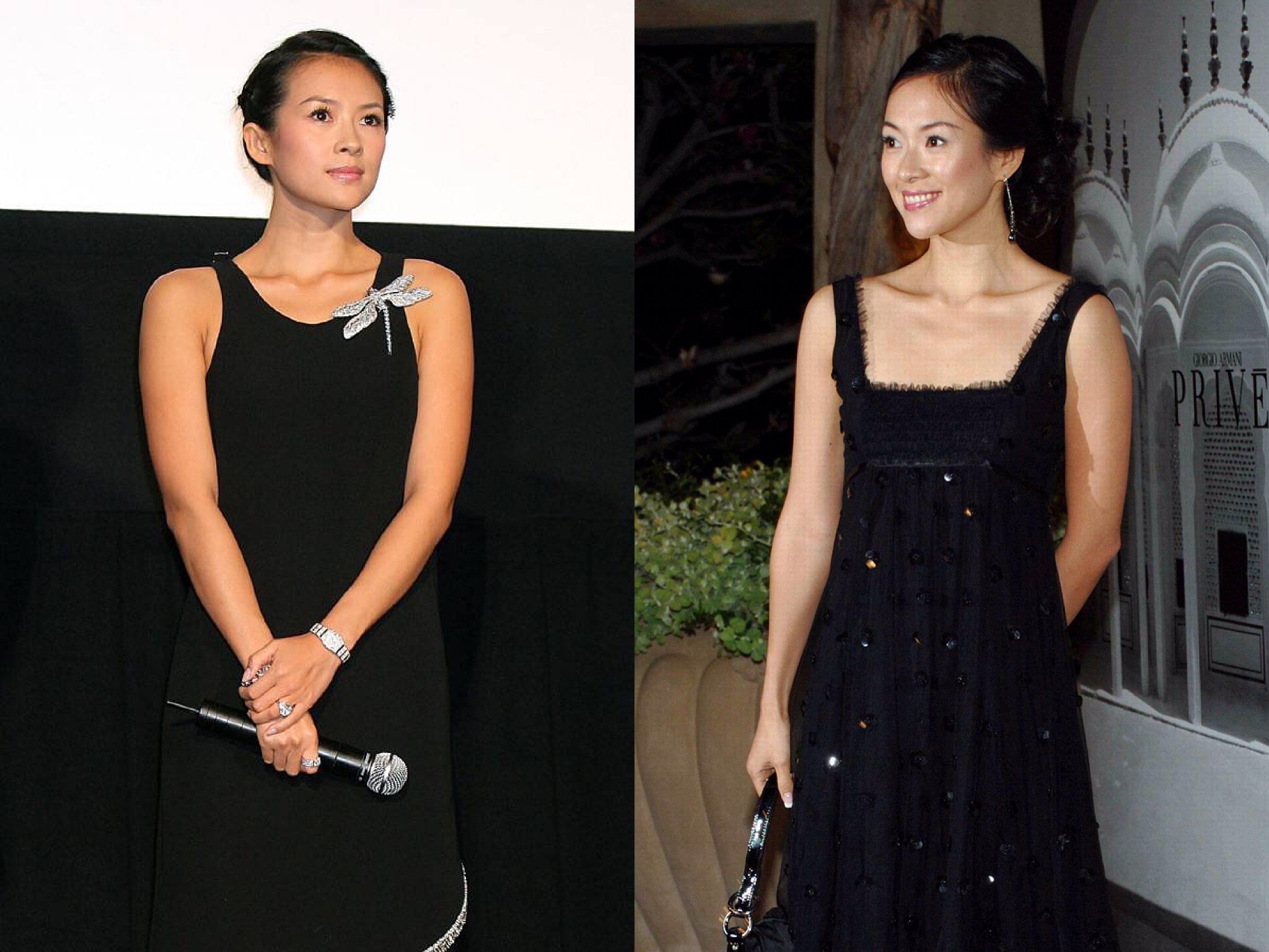 明星穿搭和章子怡学穿搭,肩膀小的女生穿衣