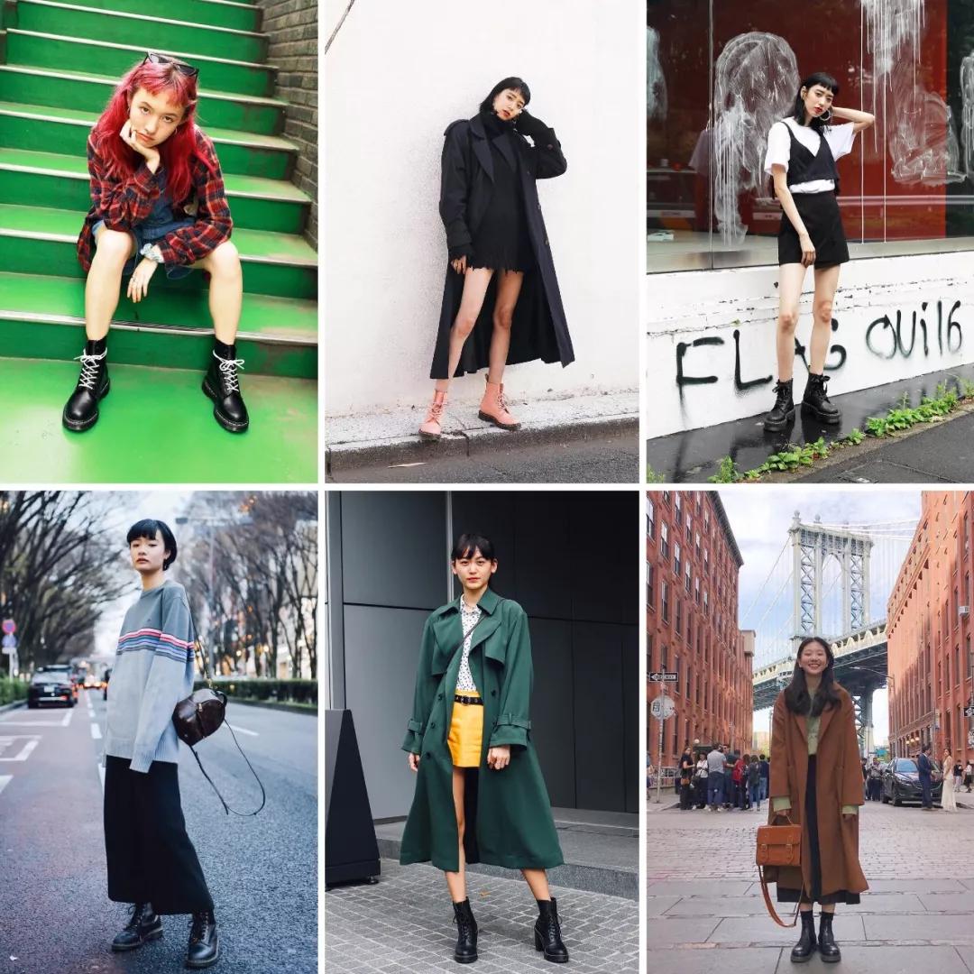 裙子靴子夏季,裙子靴子搭配夏季