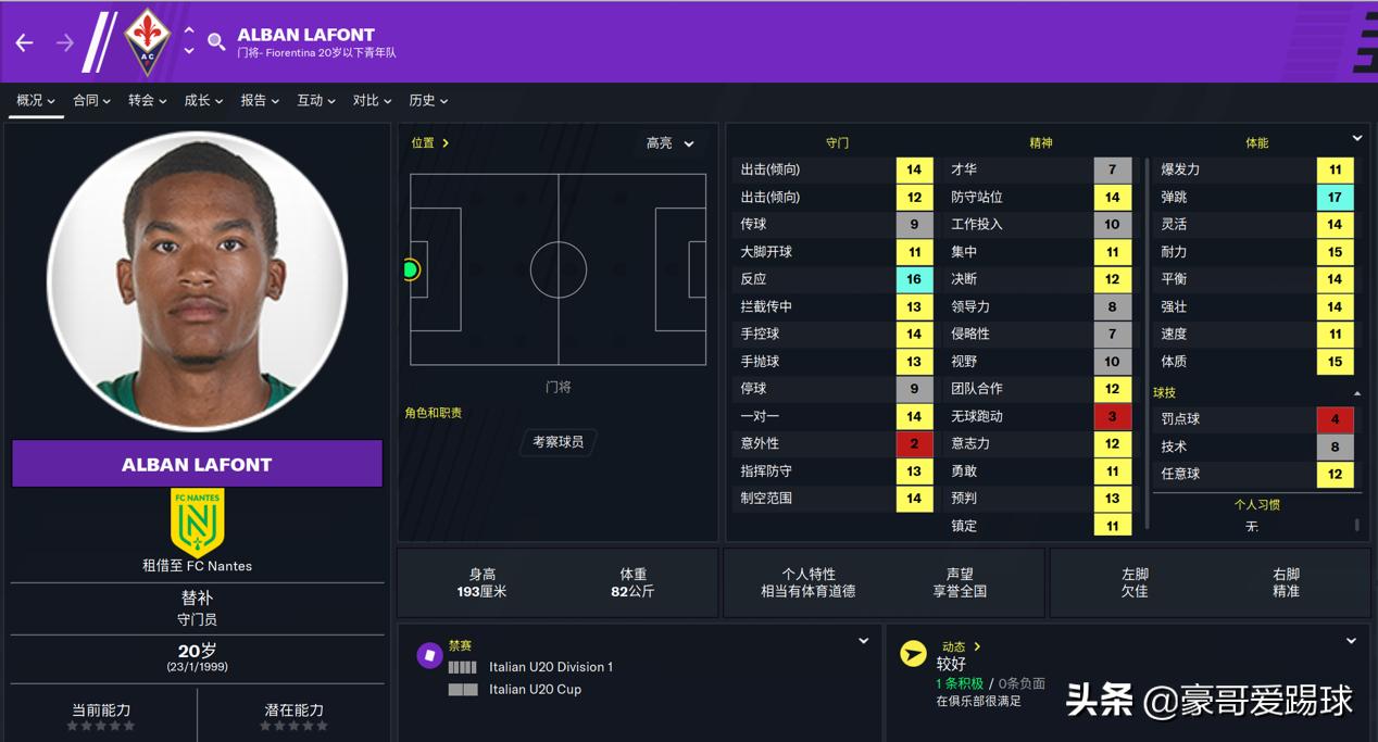 fm足球经理妖人盘点24,fm2020足球经理