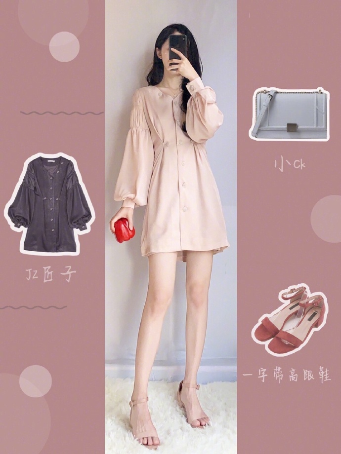 简单大方显气质衬衣连衣裙,时尚衬衫连衣裙女洋气气质减龄