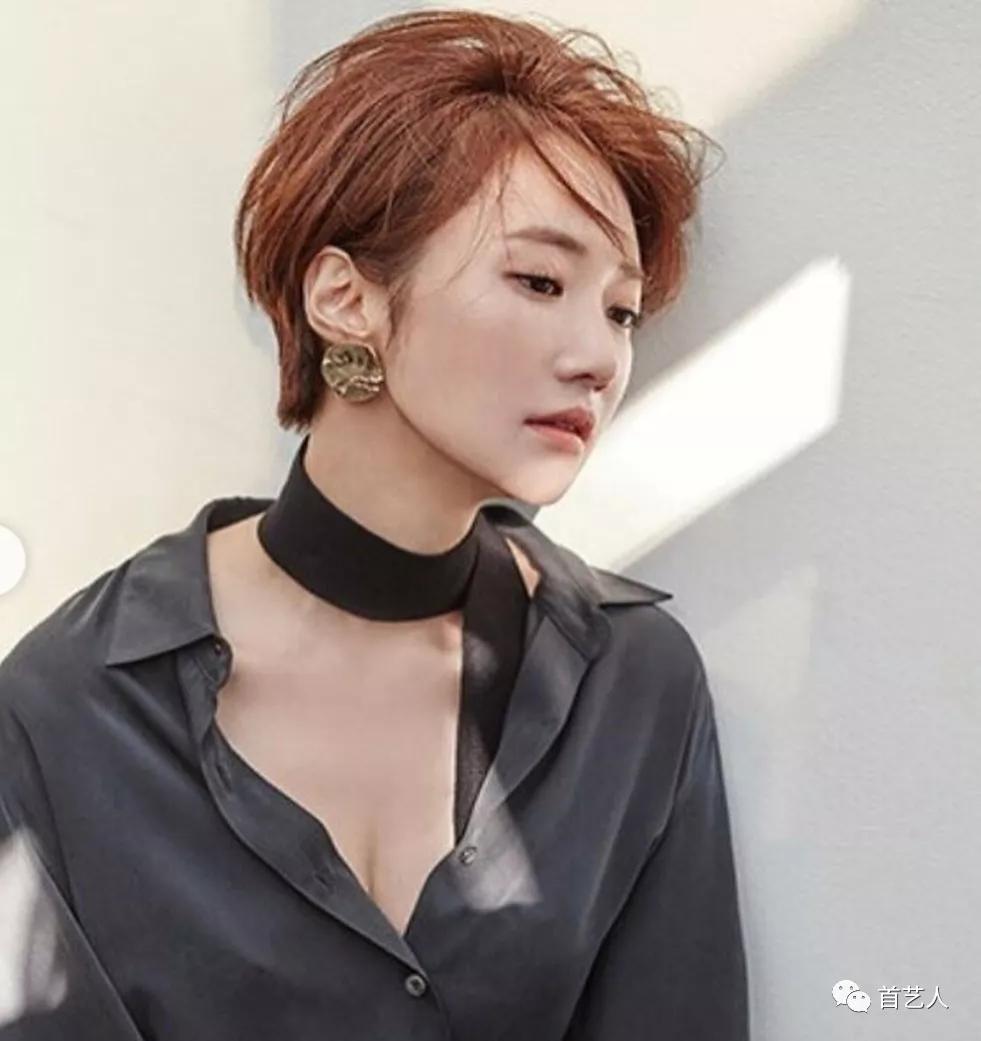 短发女神高俊熙发色,高俊熙短发发型图片