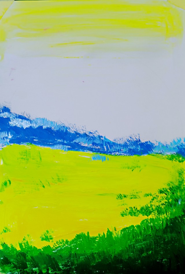 儿童画基础教程风景,色粉画教程风景简单儿童