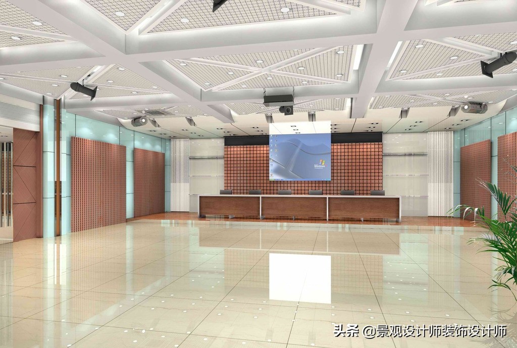 多功能厅设计案例参考图,家庭多功能厅装修效果图