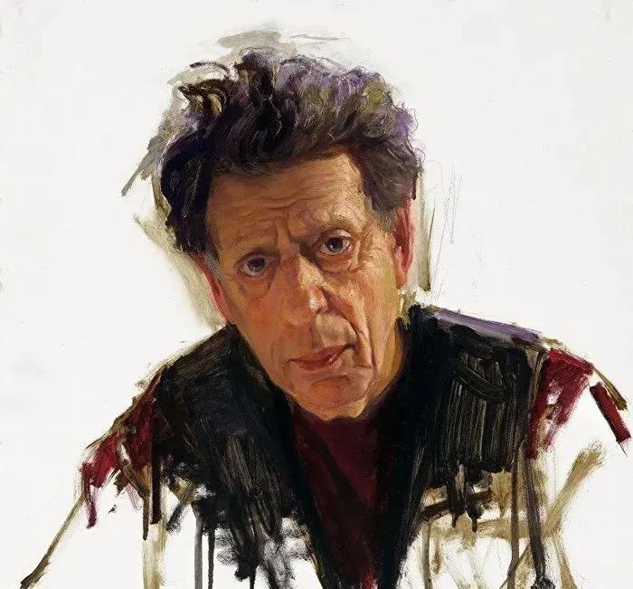 半成品看上去也如此精彩：美国画家路易斯的肖像作品