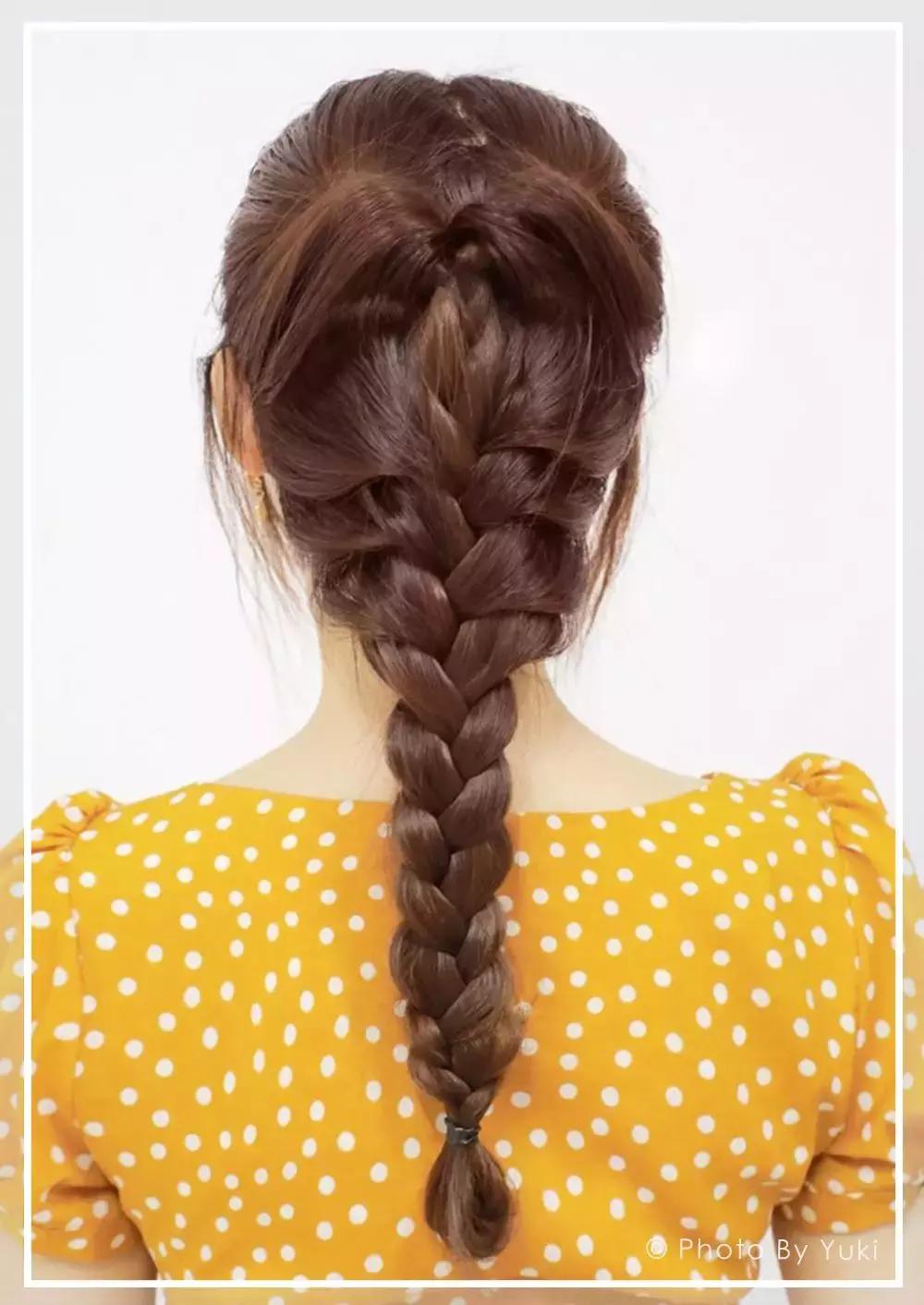 4款清凉又好看的扎发教程,女生最好看的两款扎发详细教程