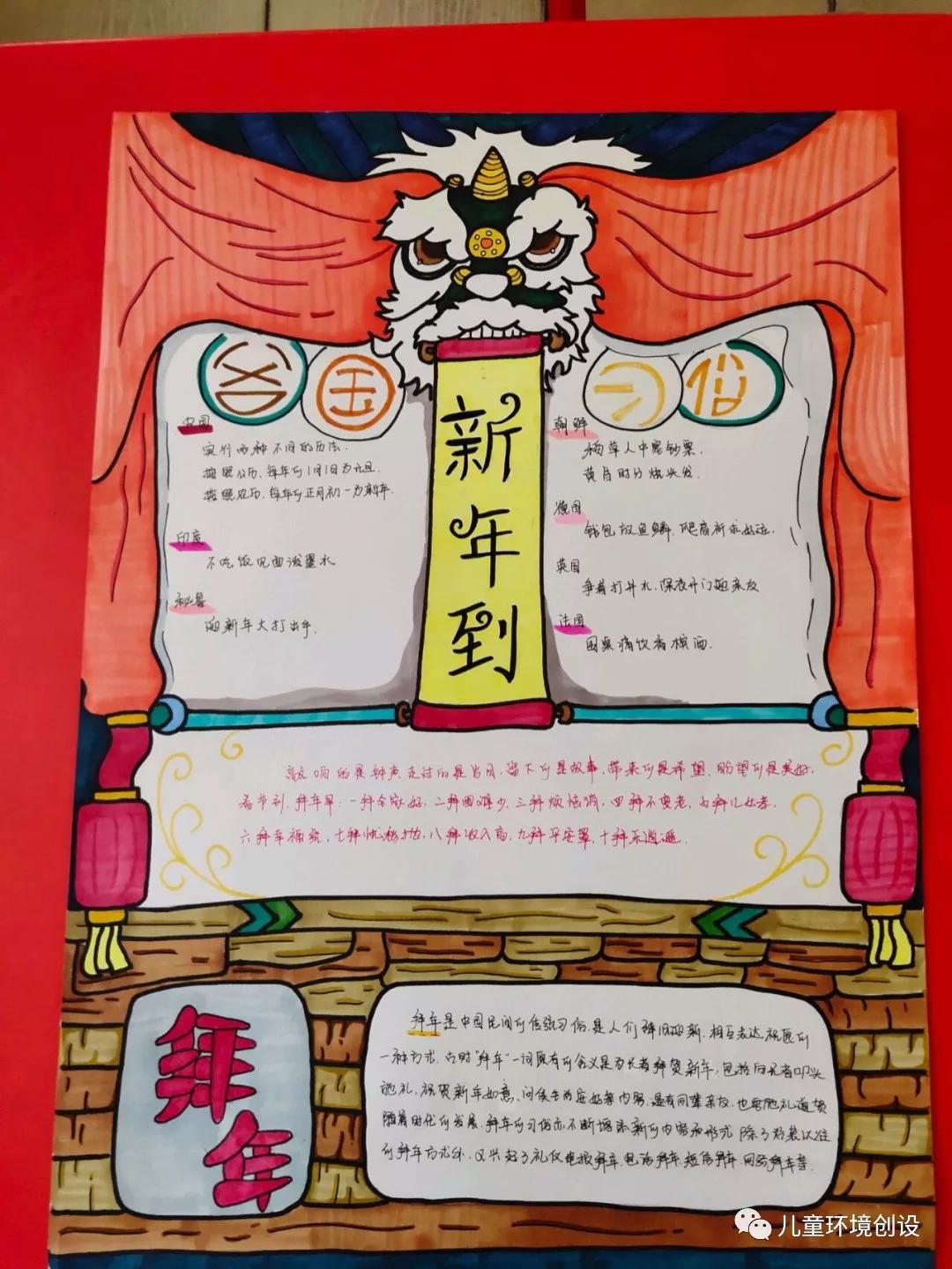 幼儿园新年环创参考,幼儿园新年教室环创