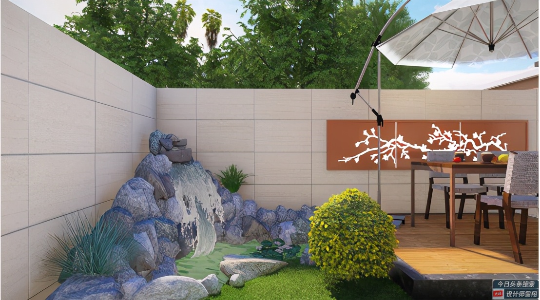 一楼带阳台小花园怎么设计,买一楼带小花园