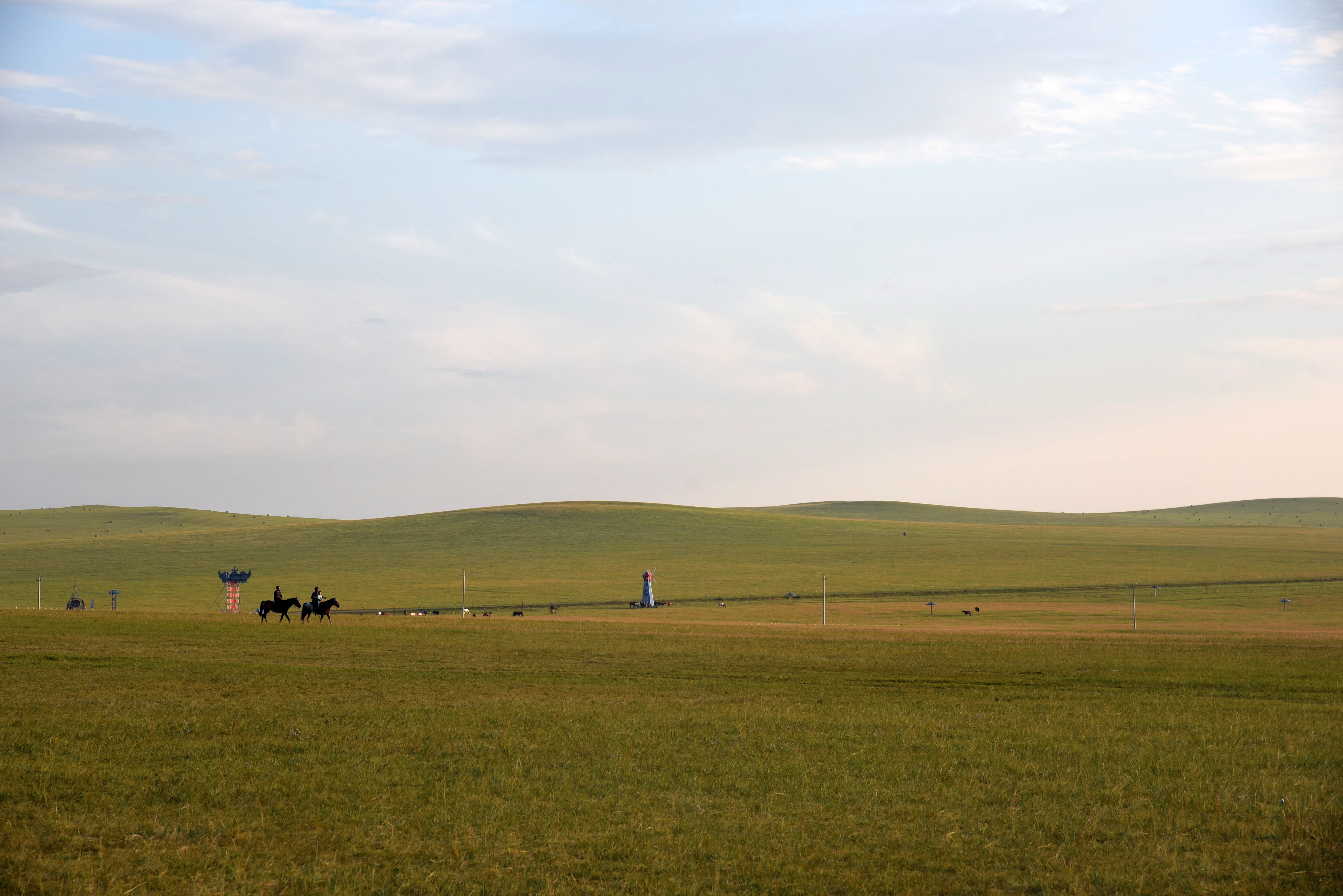 内蒙呼伦贝尔大草原自驾线路图,内蒙古察尔汗自驾游