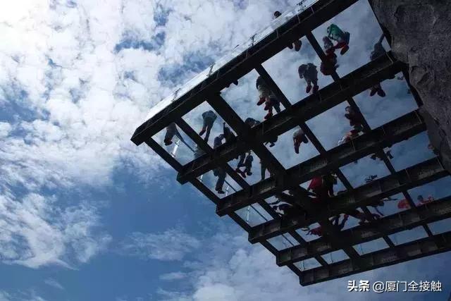 厦门玻璃栈道,厦门山海步道玻璃栈道