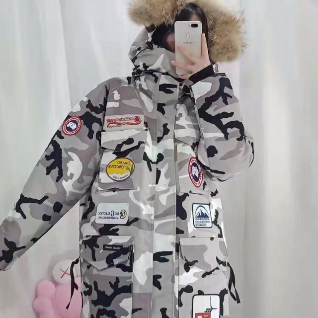 正版加拿大鹅羽绒服远征款,加拿大鹅远征羽绒服女款