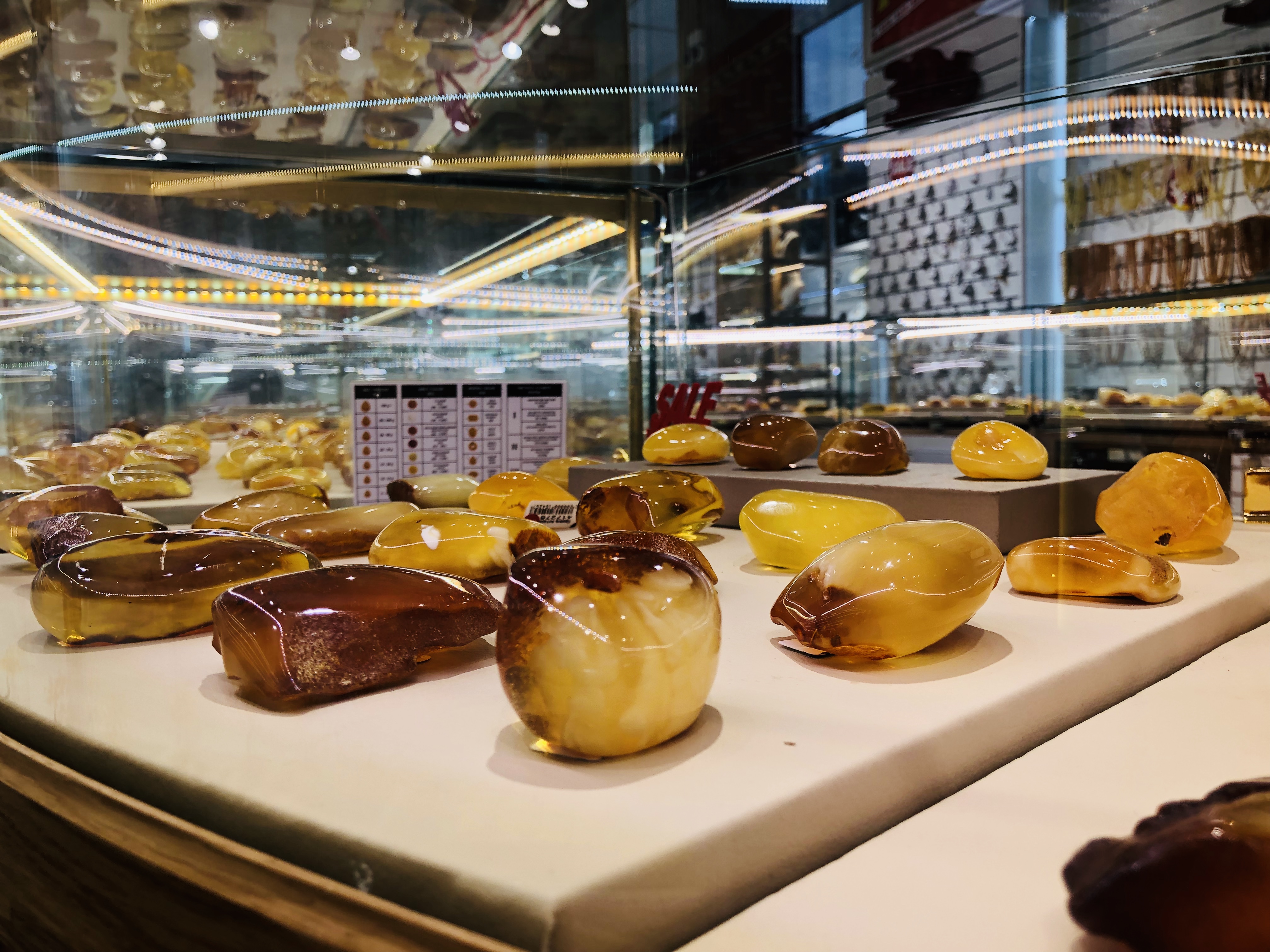 去圣彼得堡唯一的琥珀工厂打卡