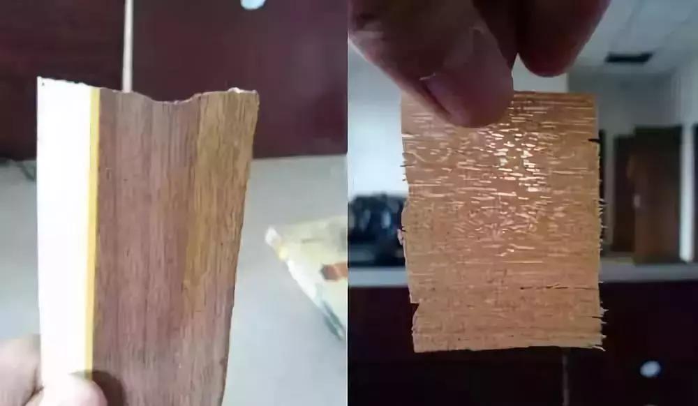 贴木皮与实木家具怎样区别,贴木皮和贴纸的区别