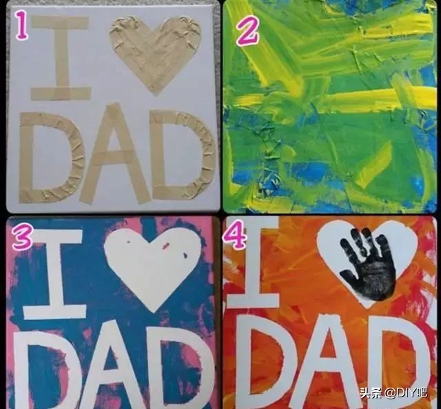 父亲节礼物手工教程使用白色的纸,8-12岁父亲节手工礼物卡纸