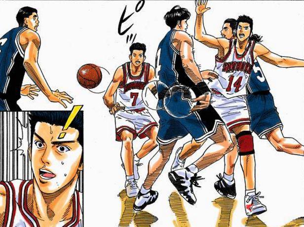 灌篮高手流川枫牧绅,灌篮高手里面的锋卫摇摆人