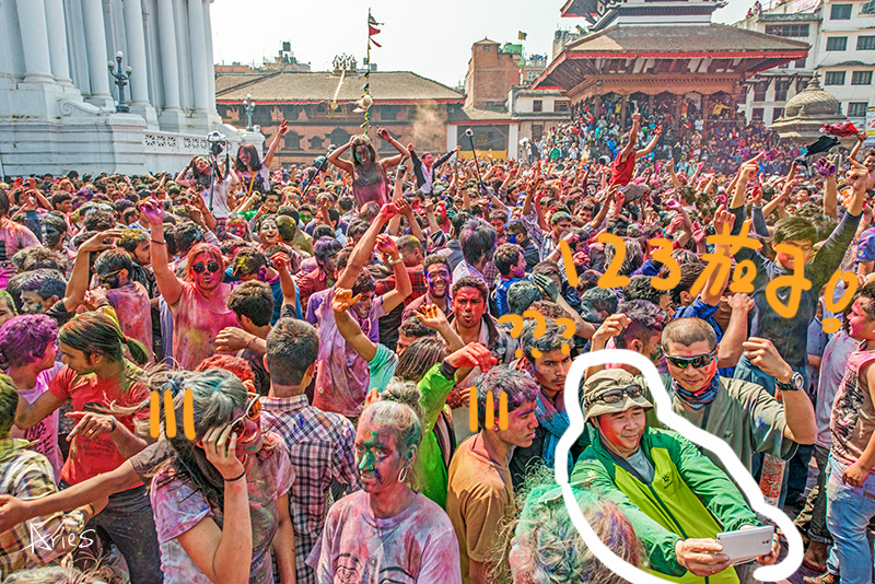 史上最疯狂的色彩盛宴洒红节即将到来！