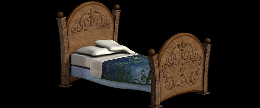 实木床分类图解,制作实木床什么木最好