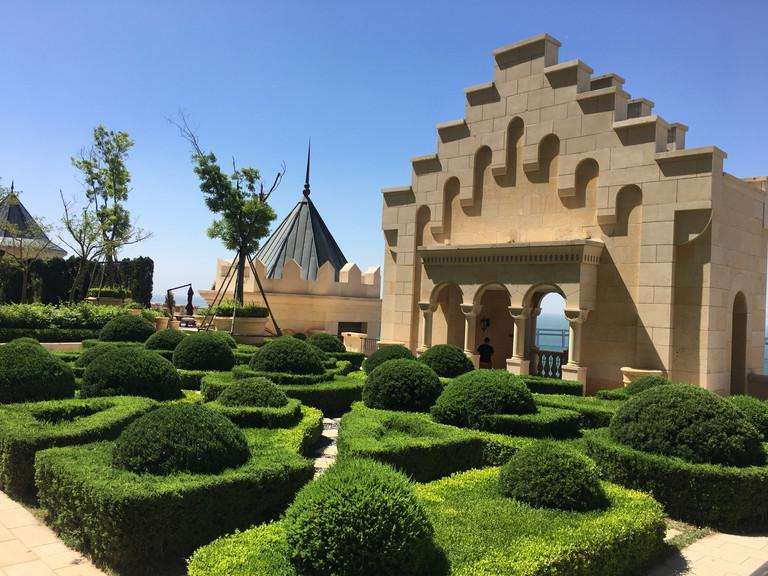 大连一方城堡豪华精选酒店露台,大连一方城堡豪华精选酒店