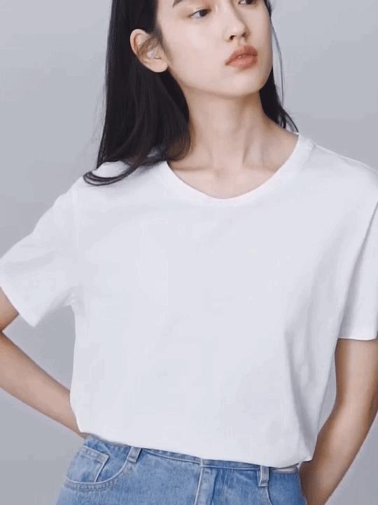 无印良品一件白t恤多少钱,无印良品打底白t